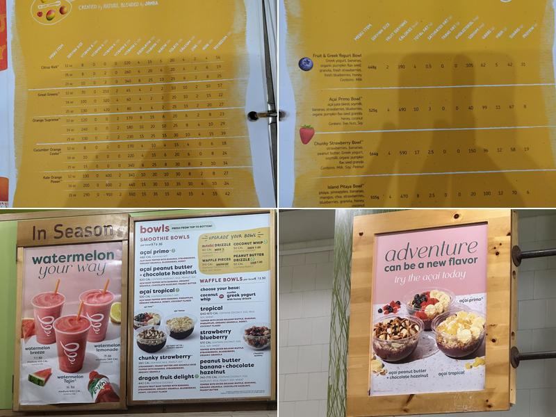 Jamba Menu