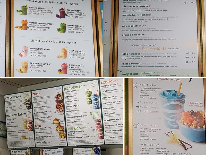 Jamba Menu