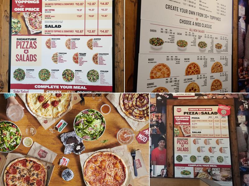 MOD Pizza Menu
