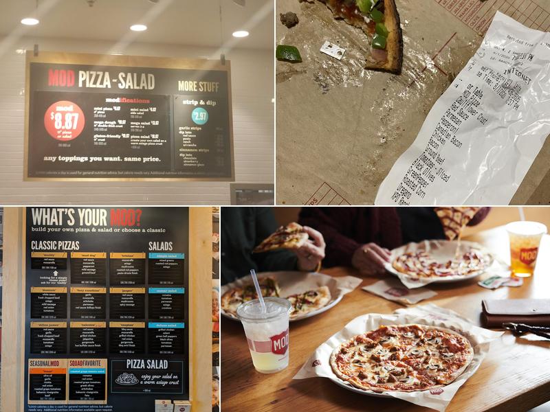 MOD Pizza Menu