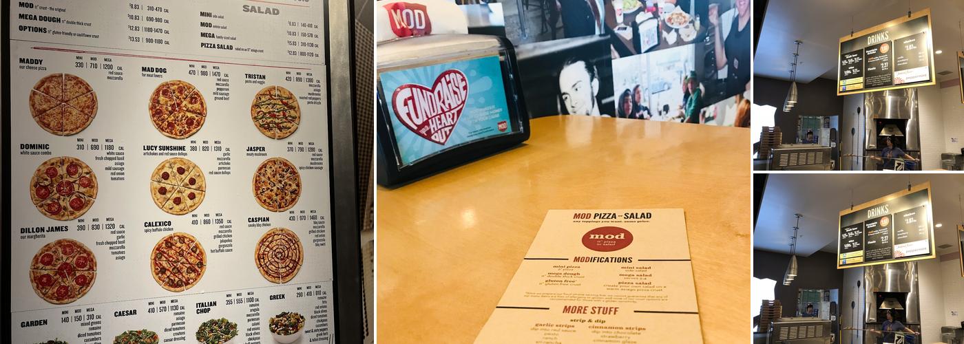 MOD Pizza Menu