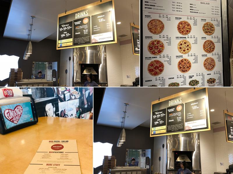 MOD Pizza Menu