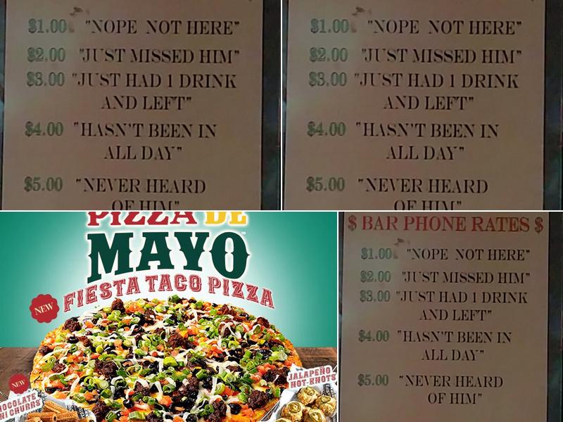 Mountain Mike's Pizza Menu