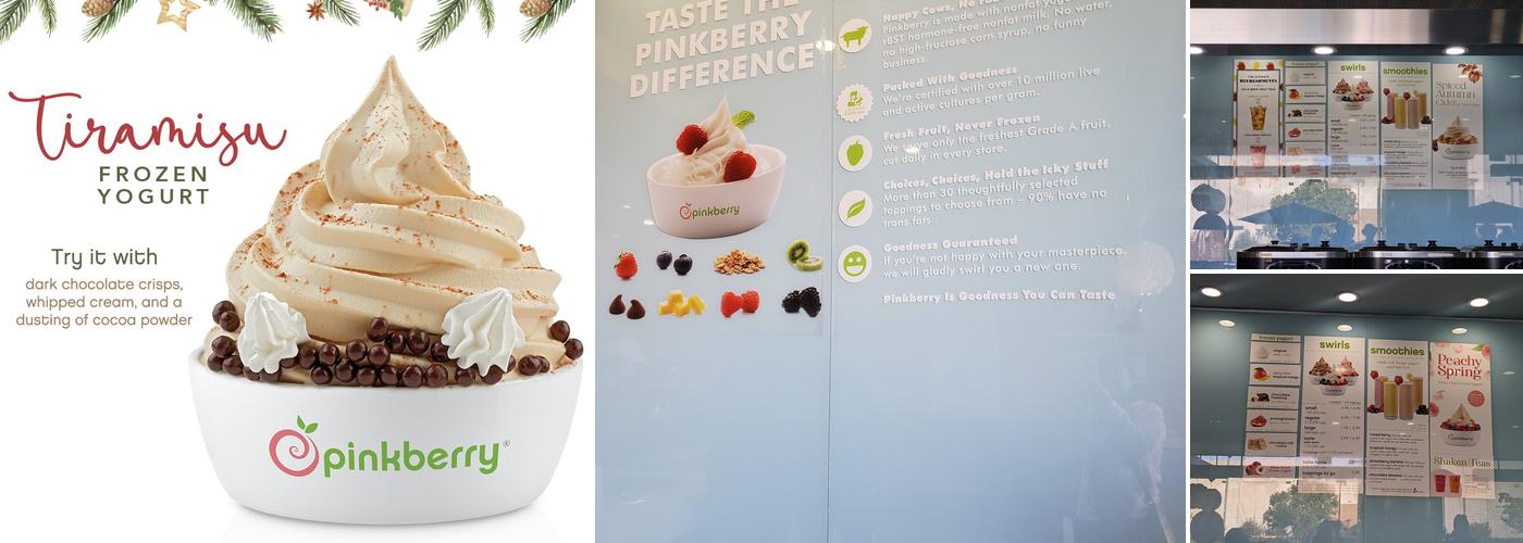 Pinkberry Menu