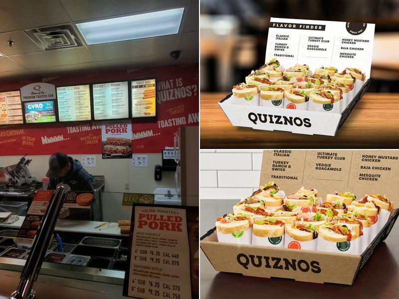 Quiznos Menu