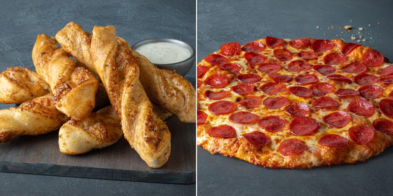 Round Table Pizza Menu
