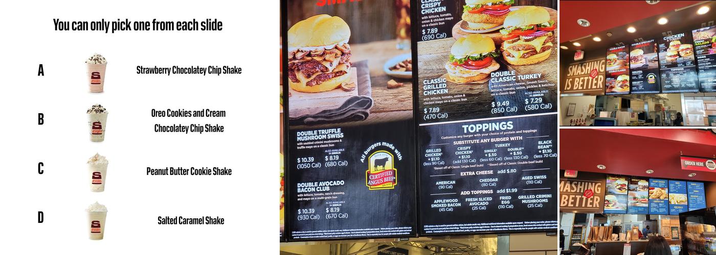 Smashburger Menu