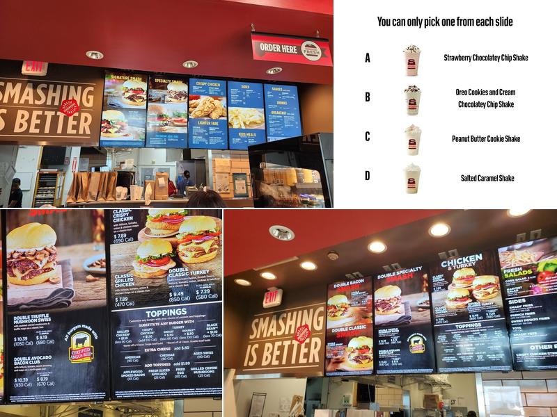 Smashburger Menu