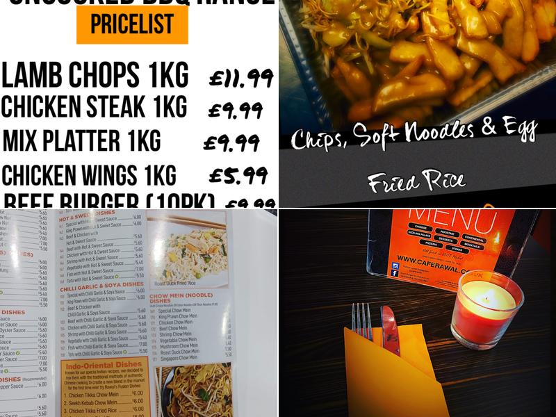 Rawal China Chopstix Menu