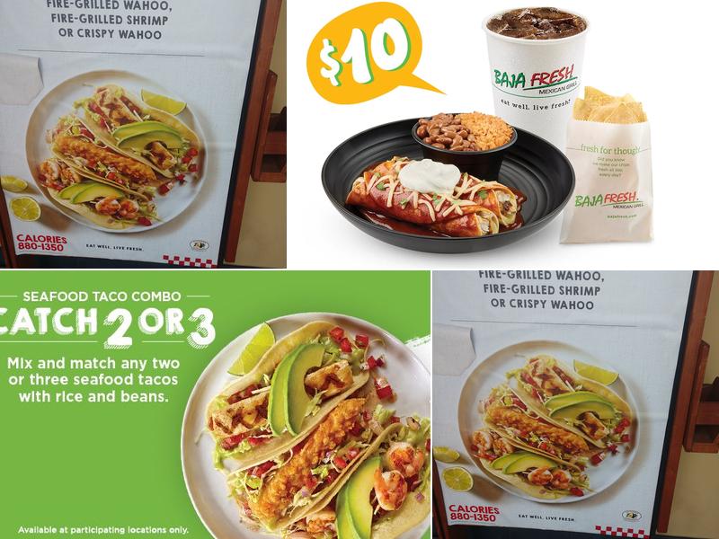 Baja Fresh Menu