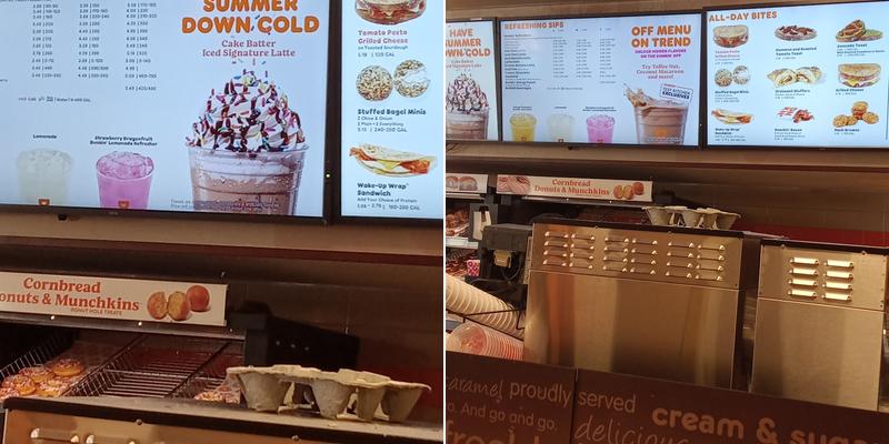 Dunkin' Menu