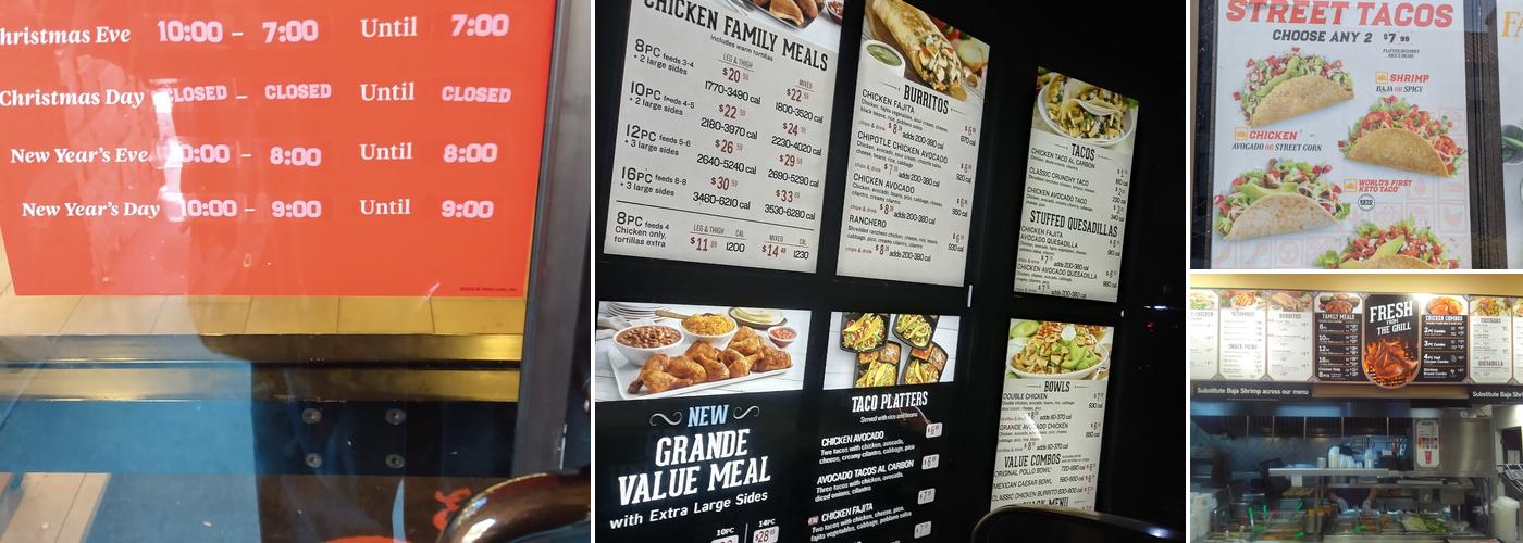 El Pollo Loco Menu