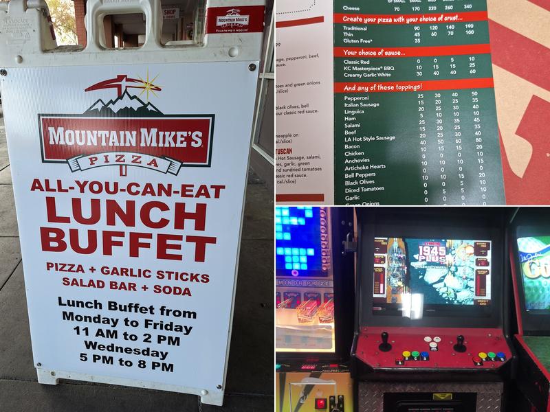 Mountain Mike's Pizza Menu