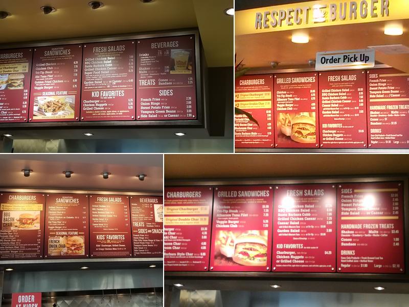 Habit Burger & Grill Menu