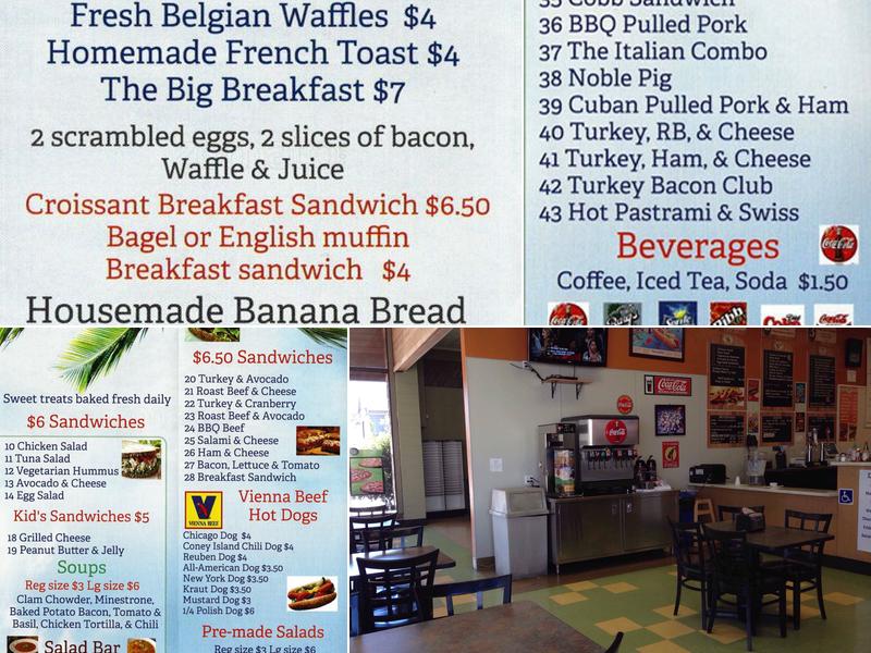 TOGO'S Sandwiches Menu