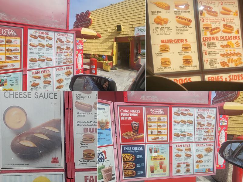 Wienerschnitzel Menu