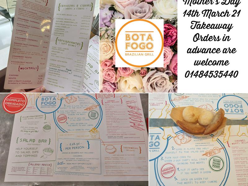 Botafogo Grill Huddersfield Menu