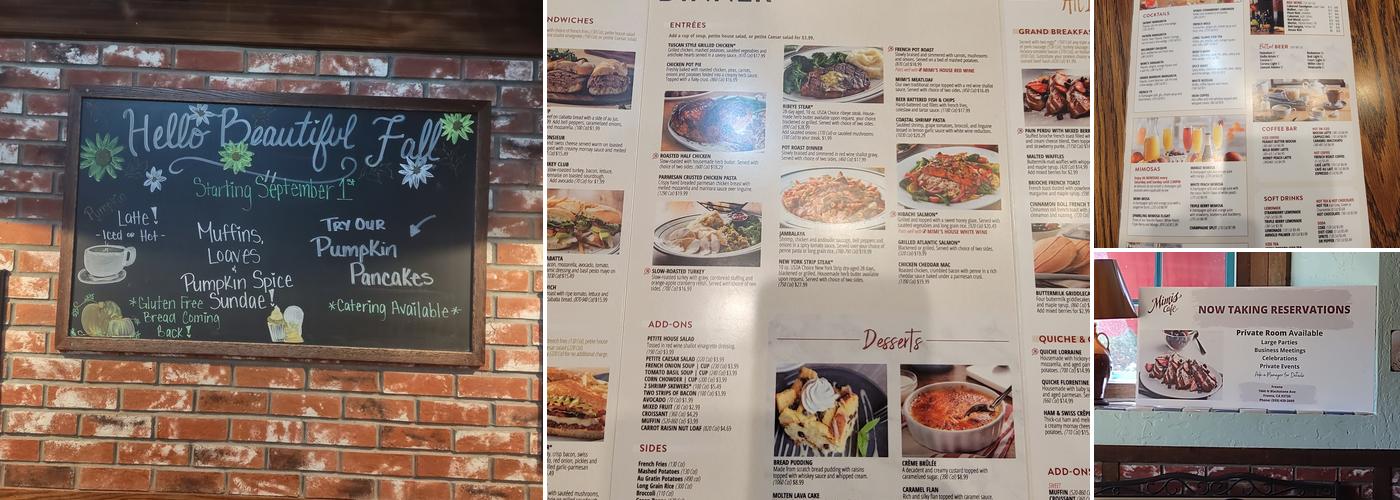 Mimi's Cafe Menu