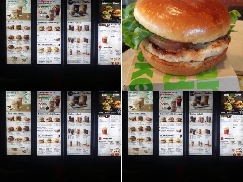 McDonald's Menu