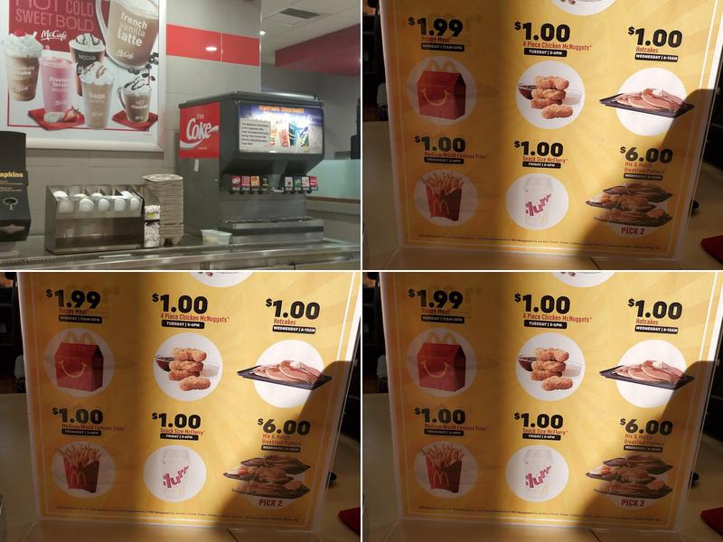 McDonald's Menu