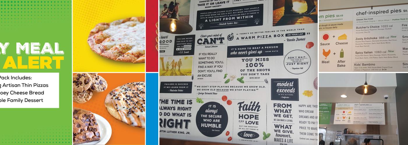 Pieology Pizzeria Trading Post, Clovis Menu