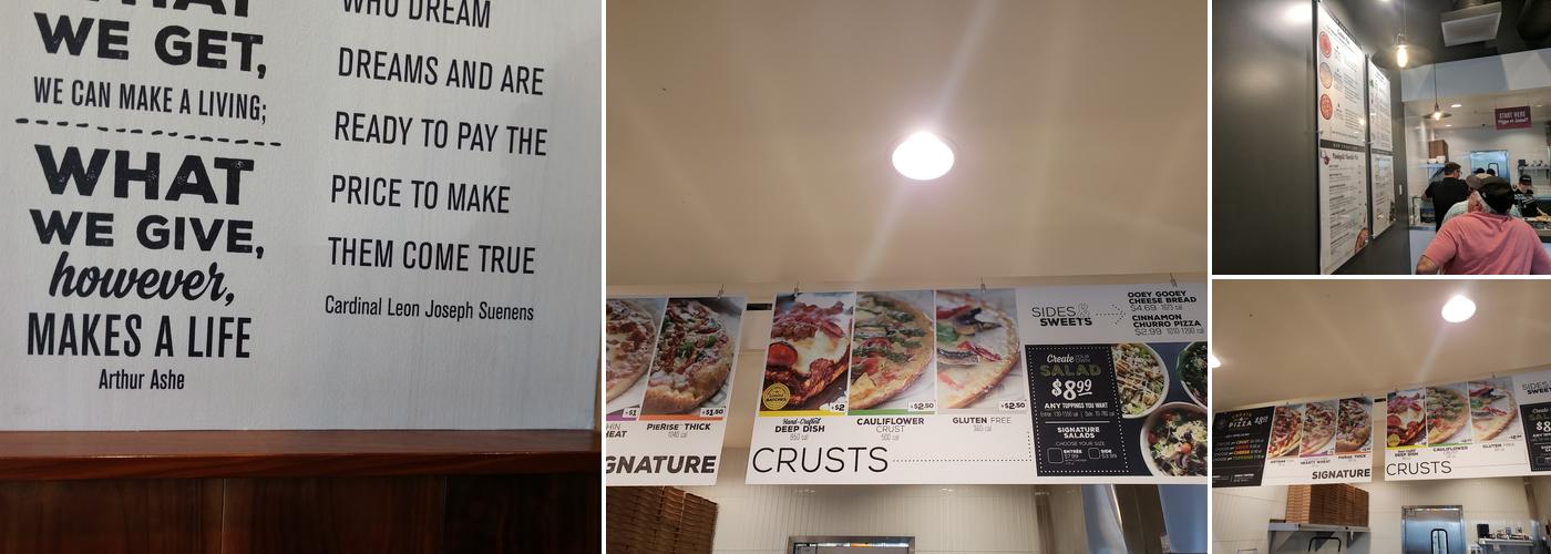 Pieology Pizzeria Park Crossing, Fresno, CA Menu