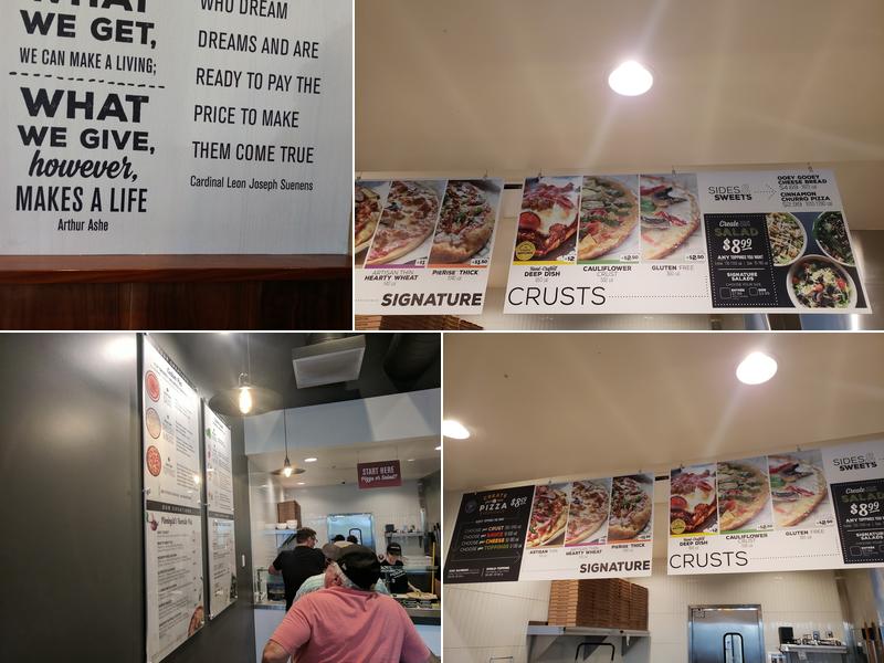 Pieology Pizzeria Park Crossing, Fresno, CA Menu