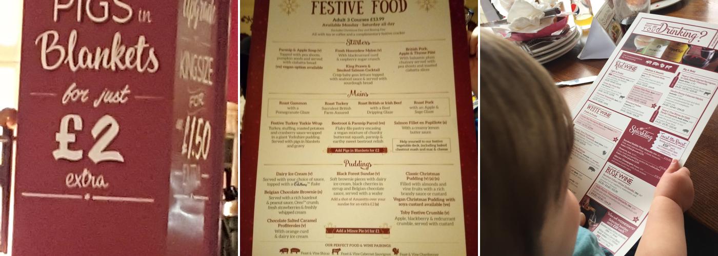 Toby Carvery Huddersfield Menu