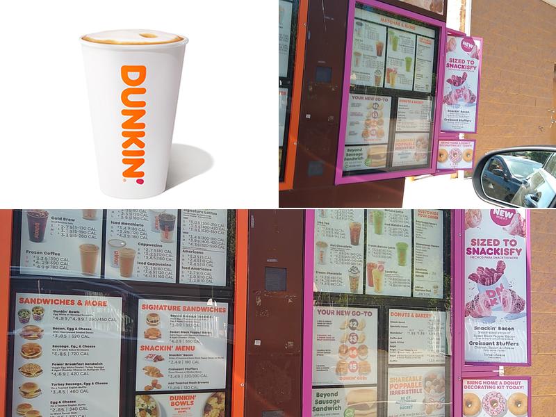 Dunkin' Menu