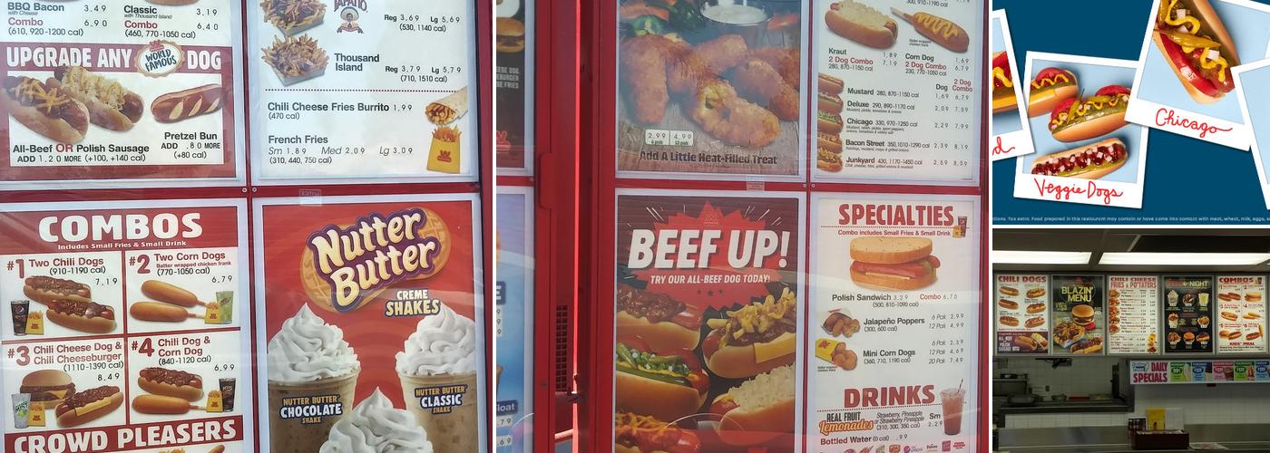 Wienerschnitzel Menu