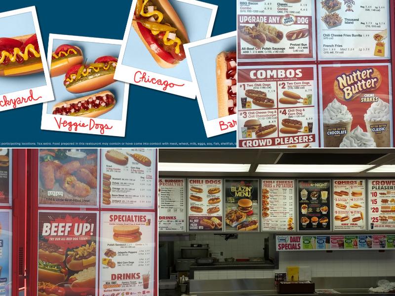 Wienerschnitzel Menu