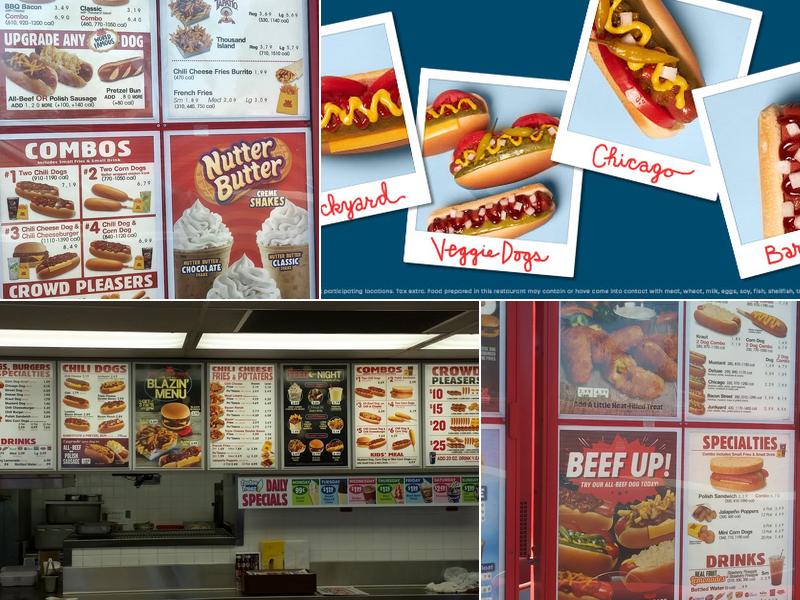Wienerschnitzel Menu