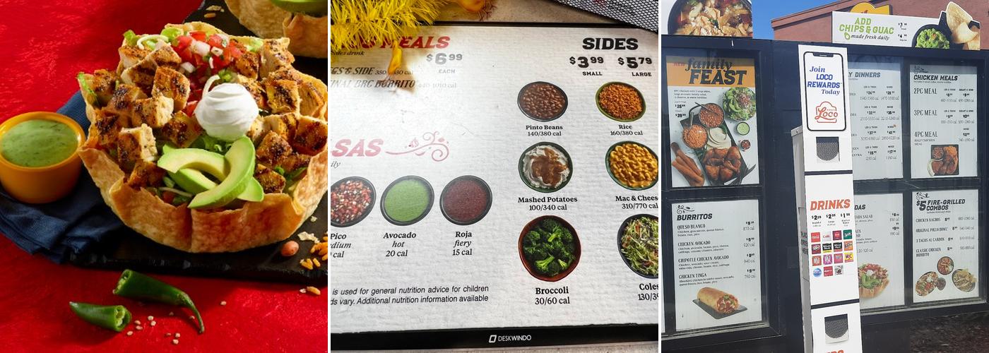 El Pollo Loco Menu