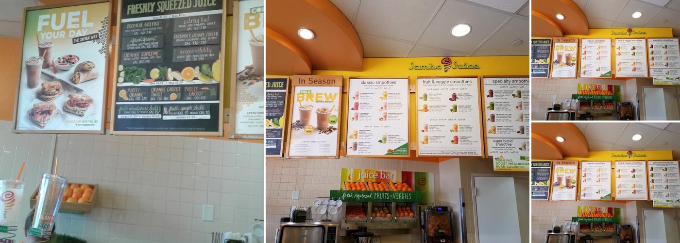 Jamba Menu