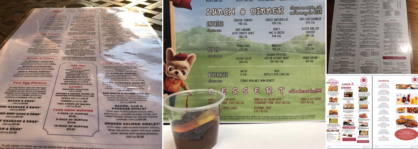 Mimi's Cafe Menu