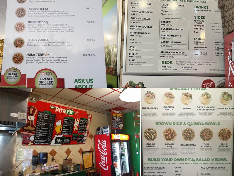 Pita Pit Menu