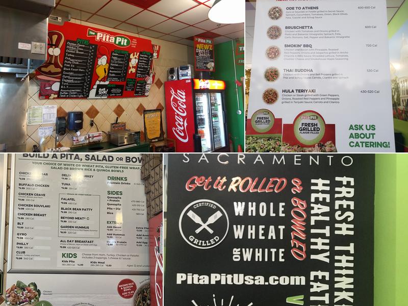 Pita Pit Menu