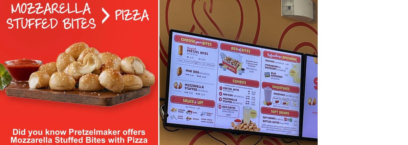 Pretzelmaker Menu