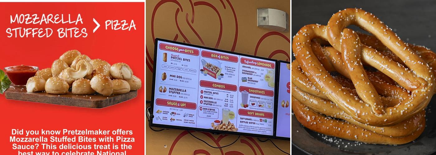 Pretzelmaker Menu
