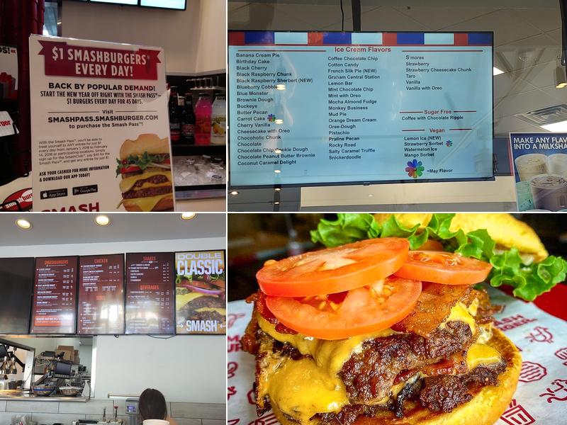 Smashburger Menu