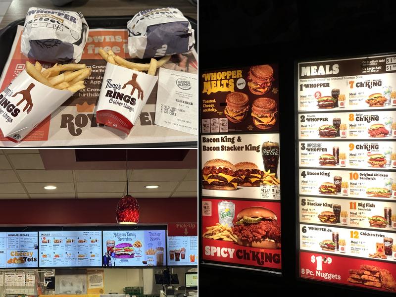 Burger King Menu