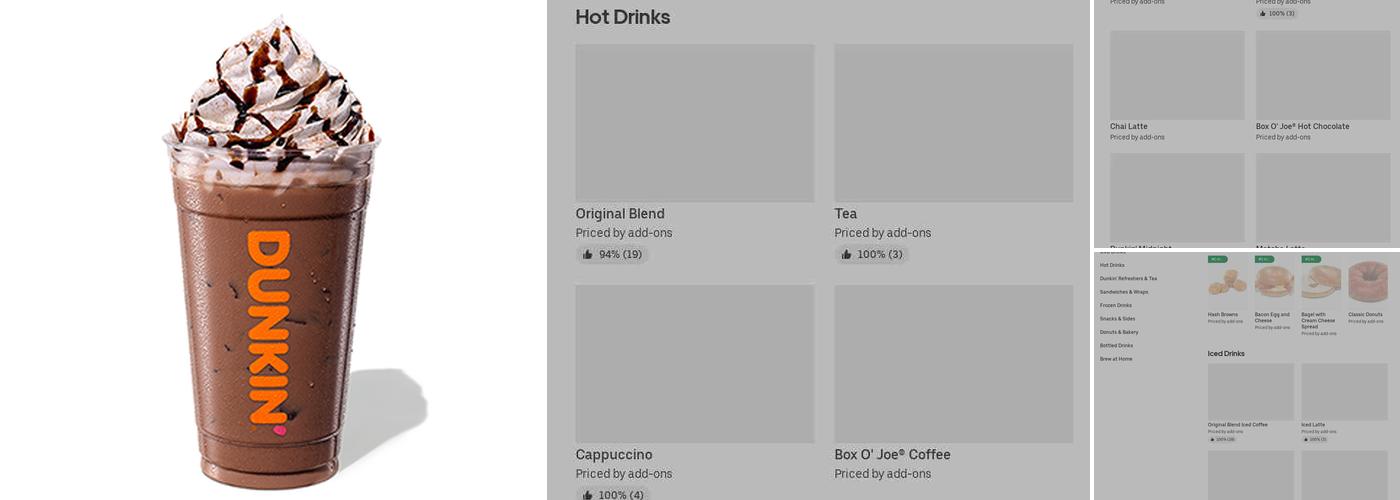 Dunkin' Menu
