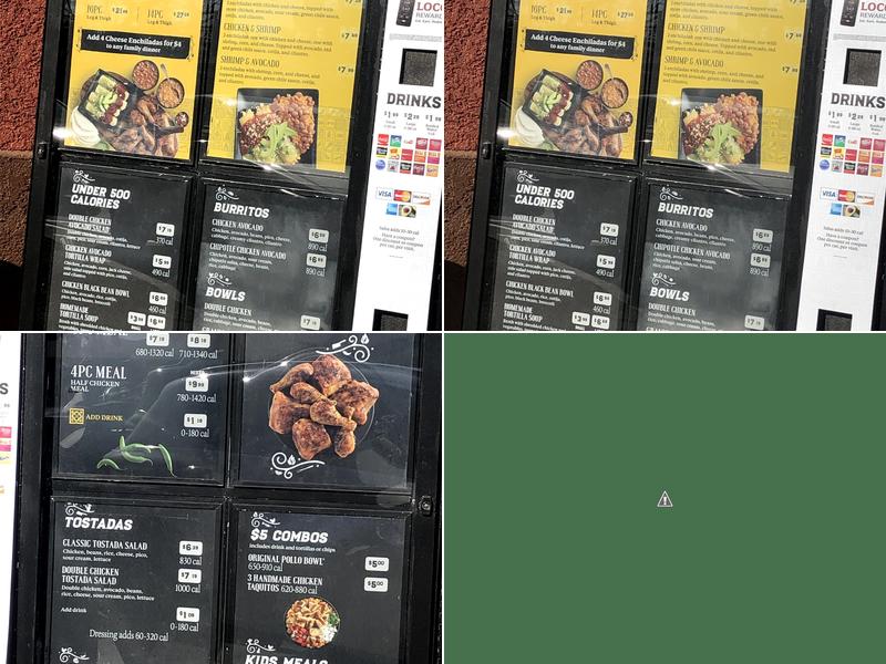 El Pollo Loco Menu