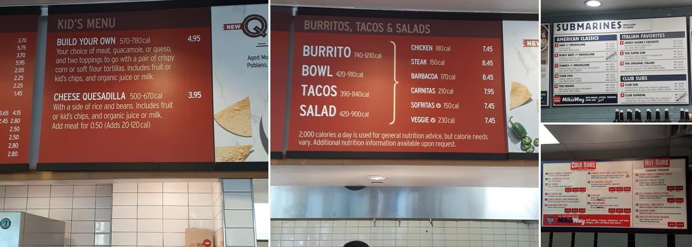 Jersey Mike's Subs Menu