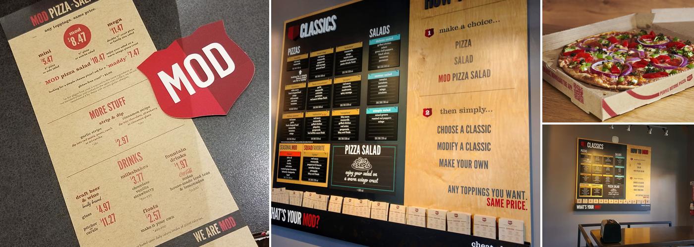 MOD Pizza Menu