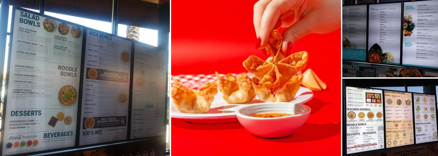 Pei Wei Asian Kitchen Menu