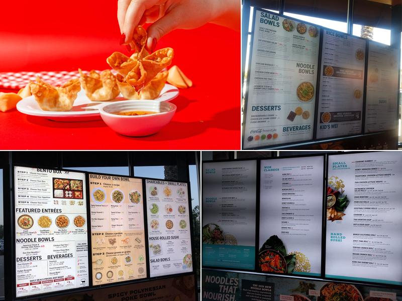 Pei Wei Asian Kitchen Menu