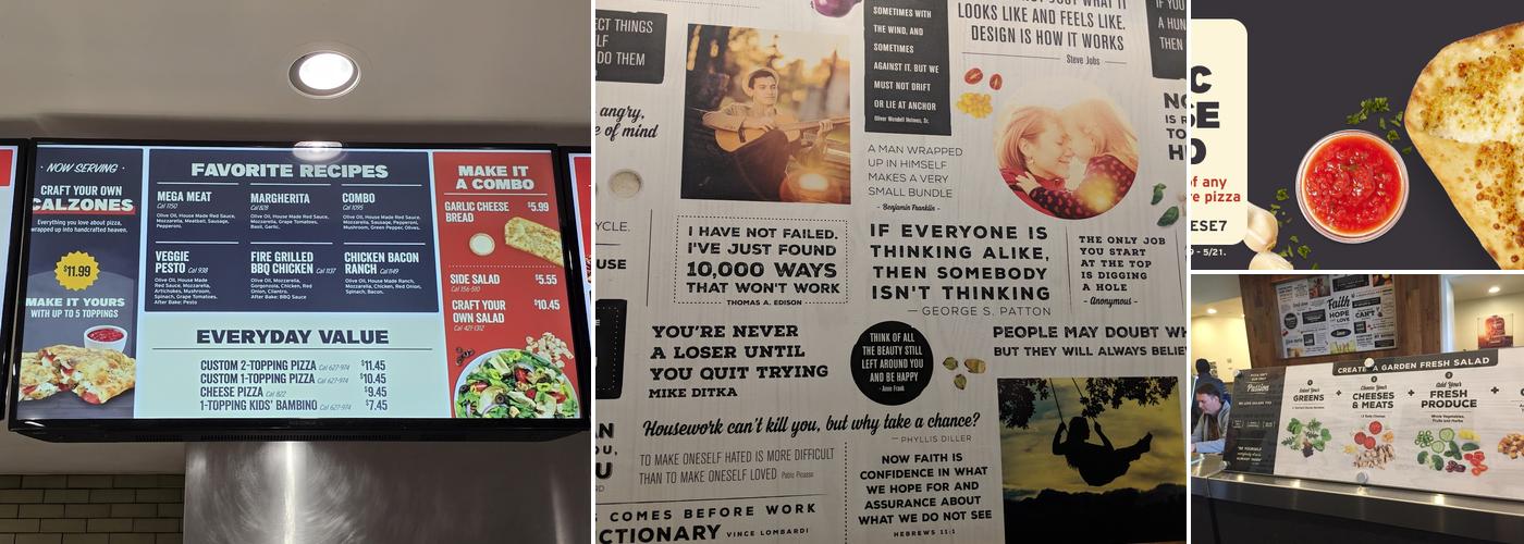 Pieology Pizzeria Spectrum, Irvine, CA Menu