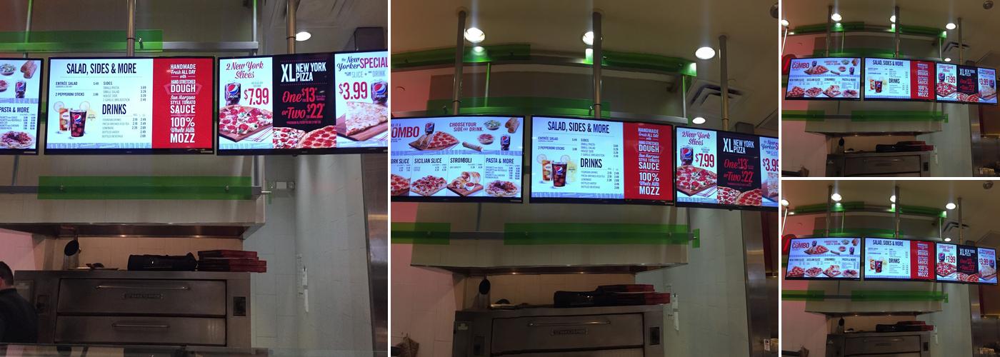 Sbarro Menu