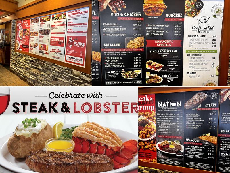 Sizzler Menu